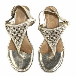 Sperry gold liana sandals